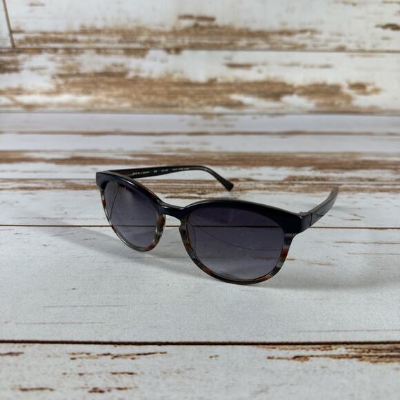 Cole Haan Navy / Wine Horn CH 612 Eyeglass Frames | 54‑19‑130mm - Picture 1 of 4